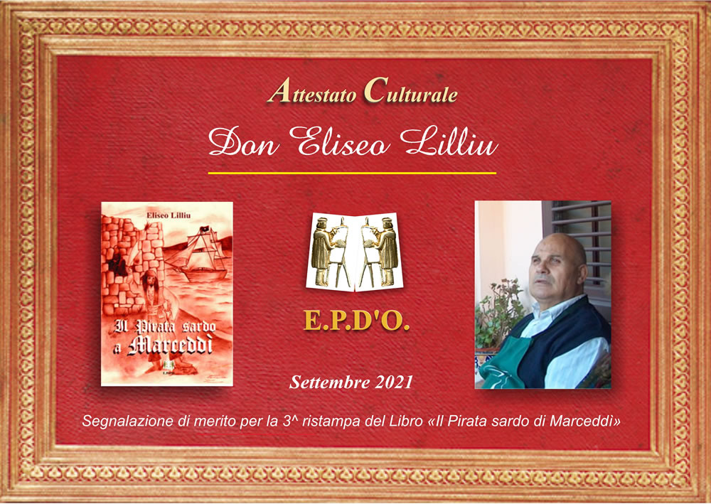 EPDO - Attestato Speciale Eliseo Lilliu